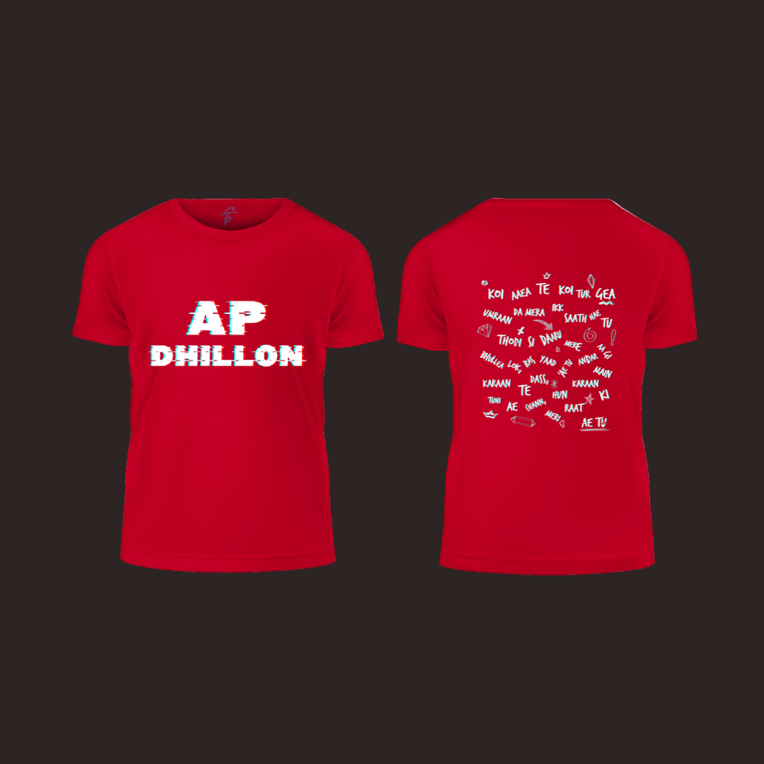 AP DHILLON, T-Shirt, 100% Cotton