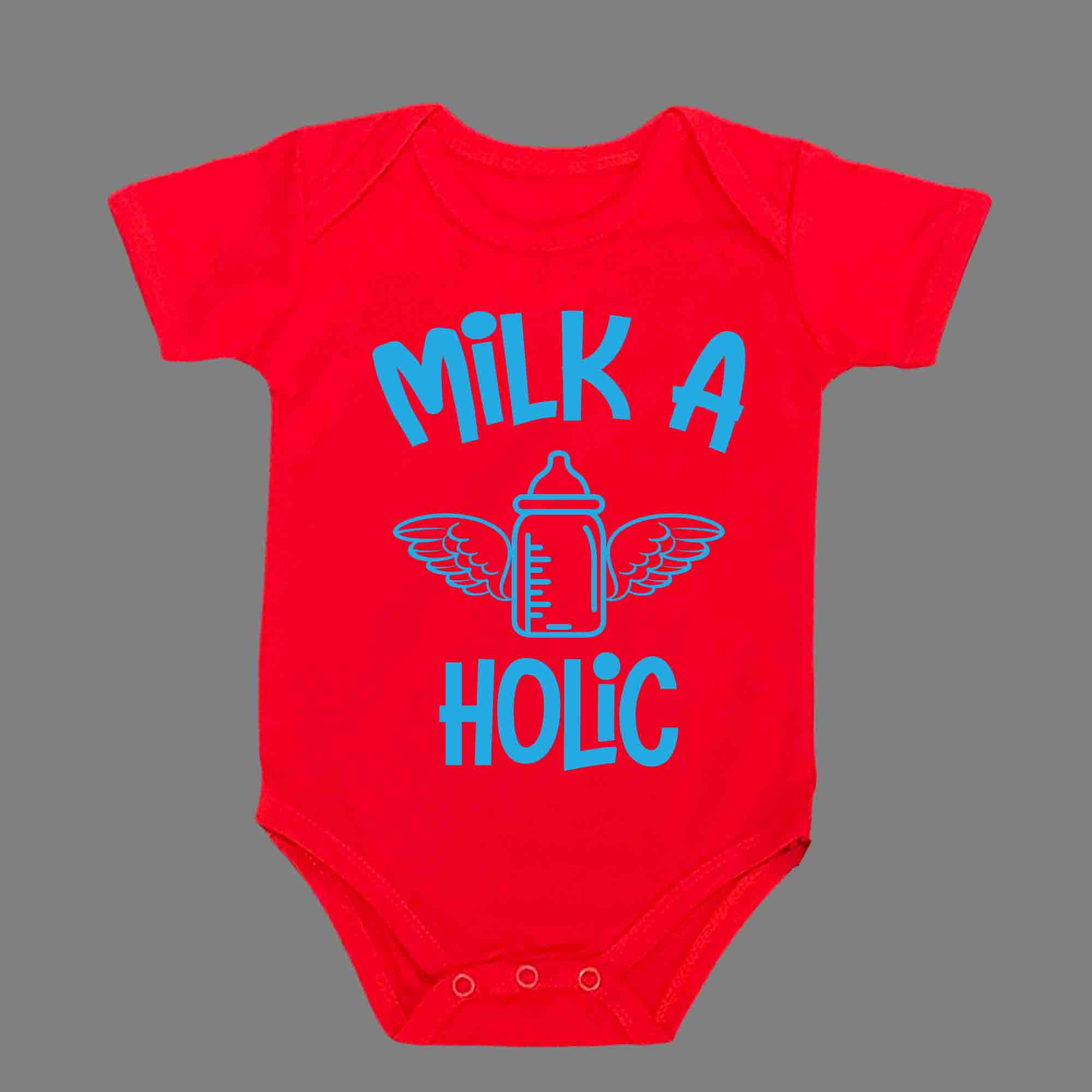 MILK A HOLIC BABY ROMPER - Infant Tees