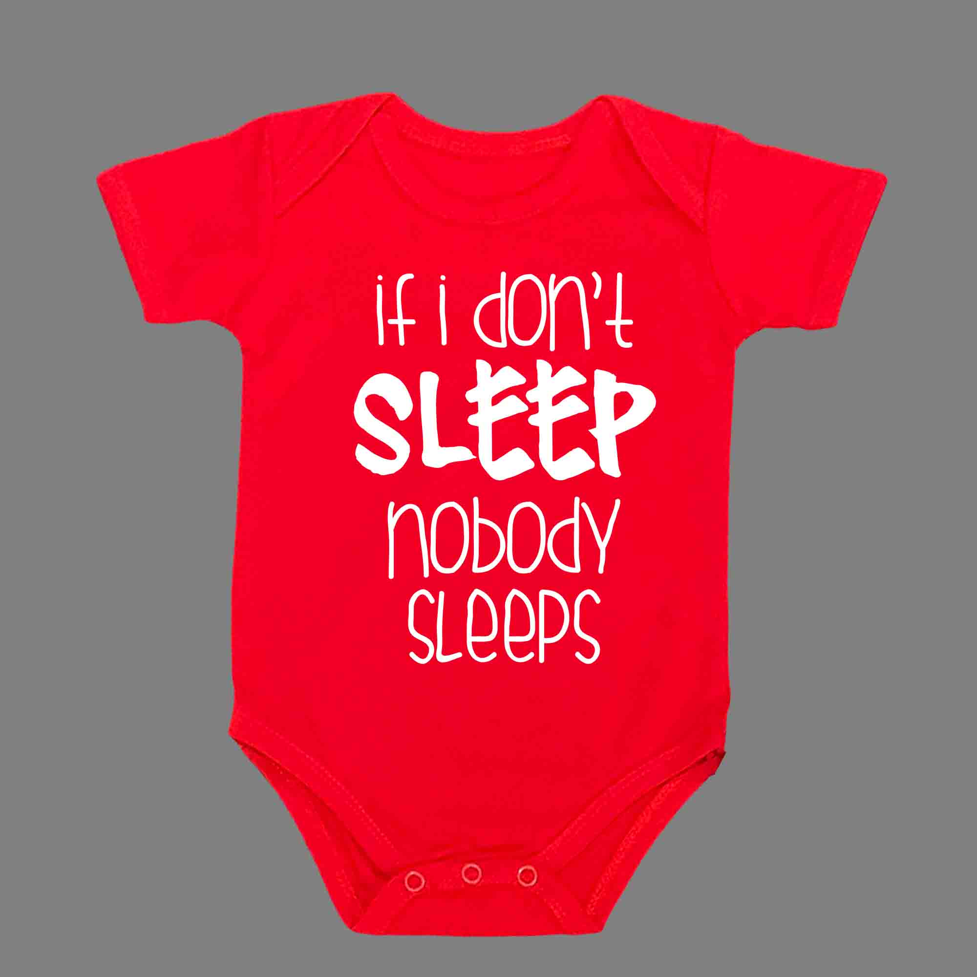 IF I DONT SLEEP BABY ROMPER - Infant Tees