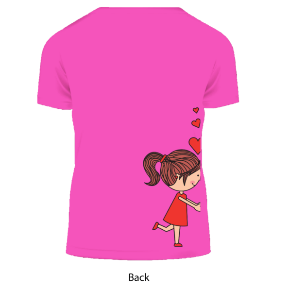 Cartoon Love Design, Set of 2 PCS – Couple Tshirt for Couples