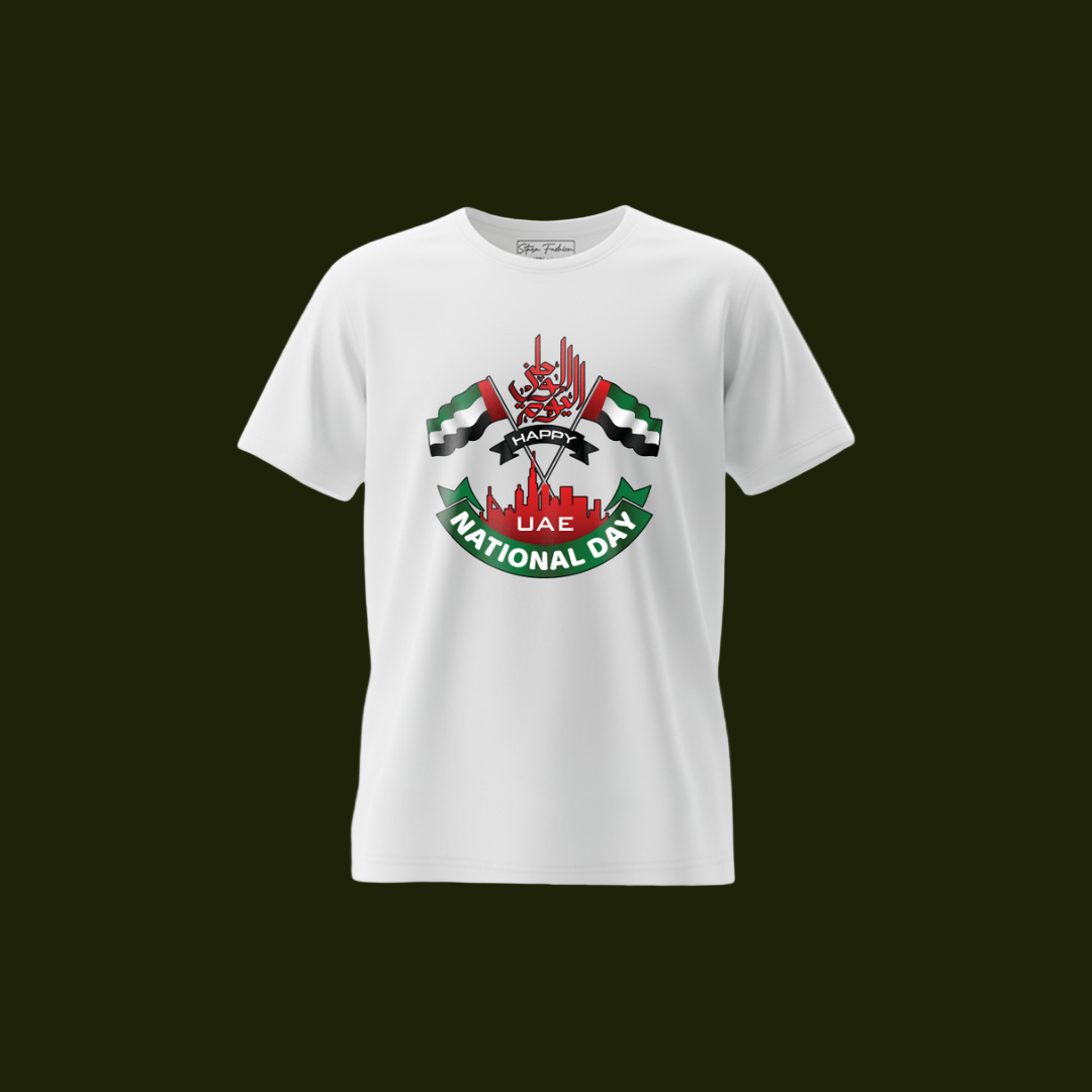 Family Matching T-Shirts – Happy UAE National Day Unisex Design