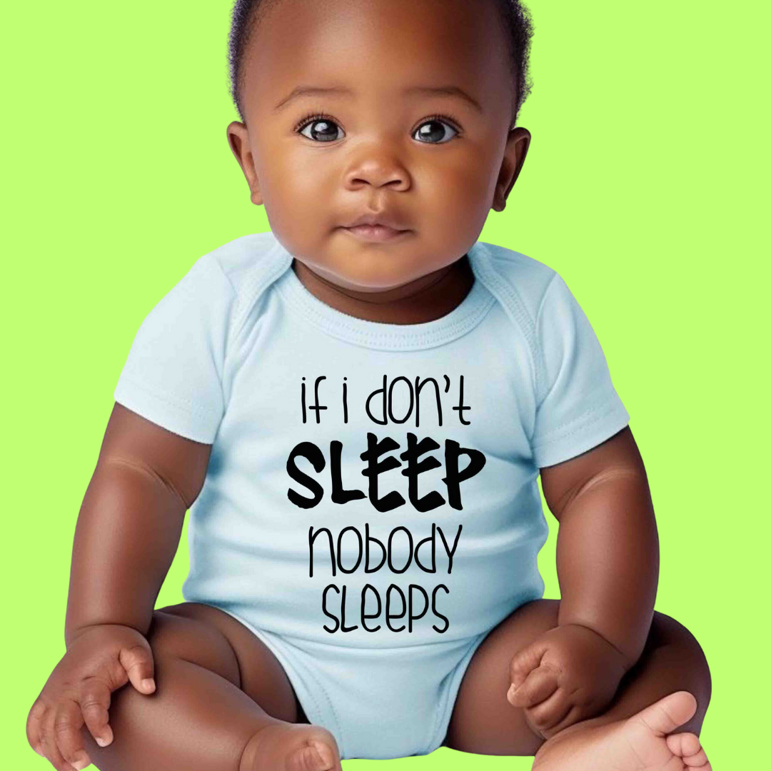 IF I DONT SLEEP BABY ROMPER - Infant Tees