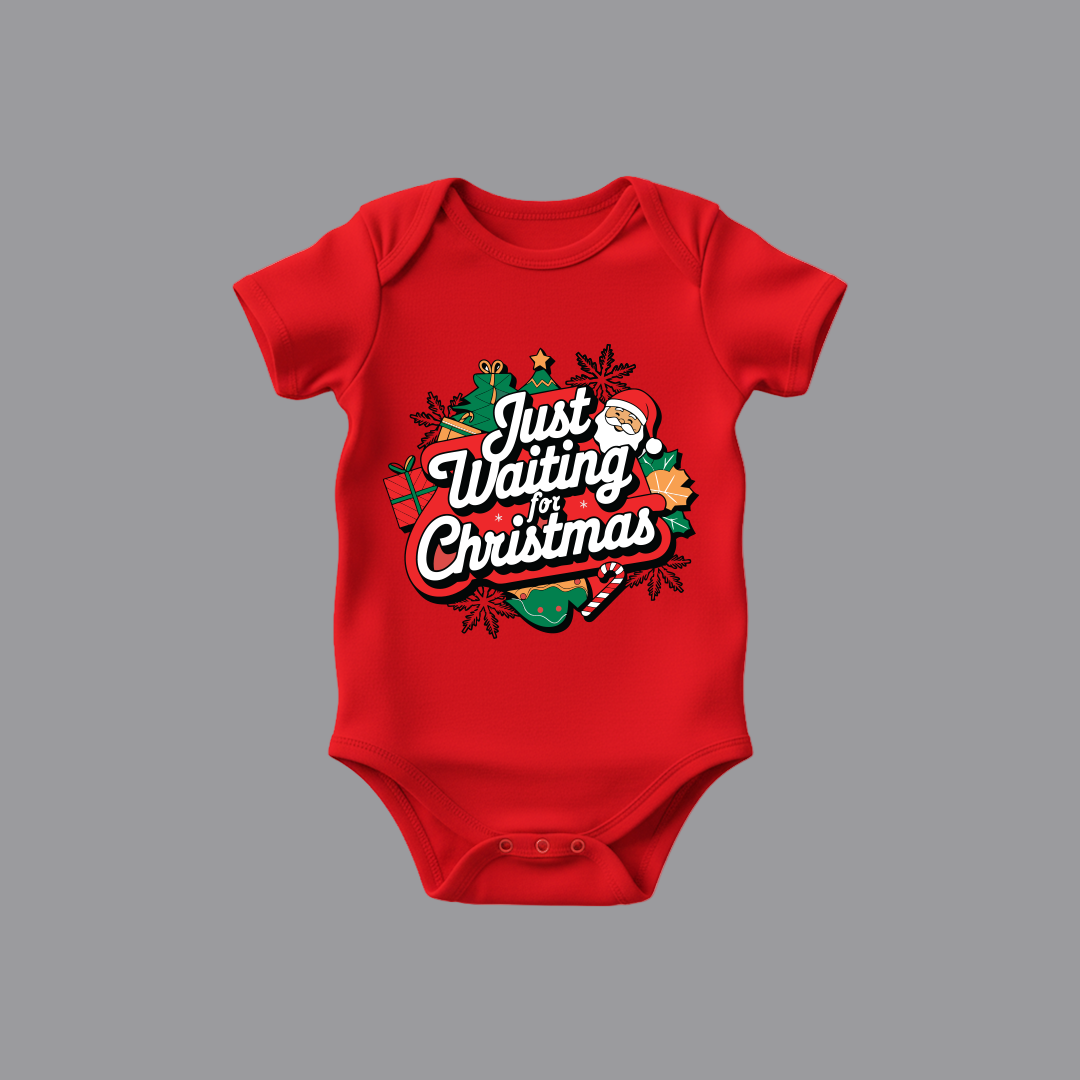 Just Waiting for Christmas Matching T-Shirt Matching Family outfit