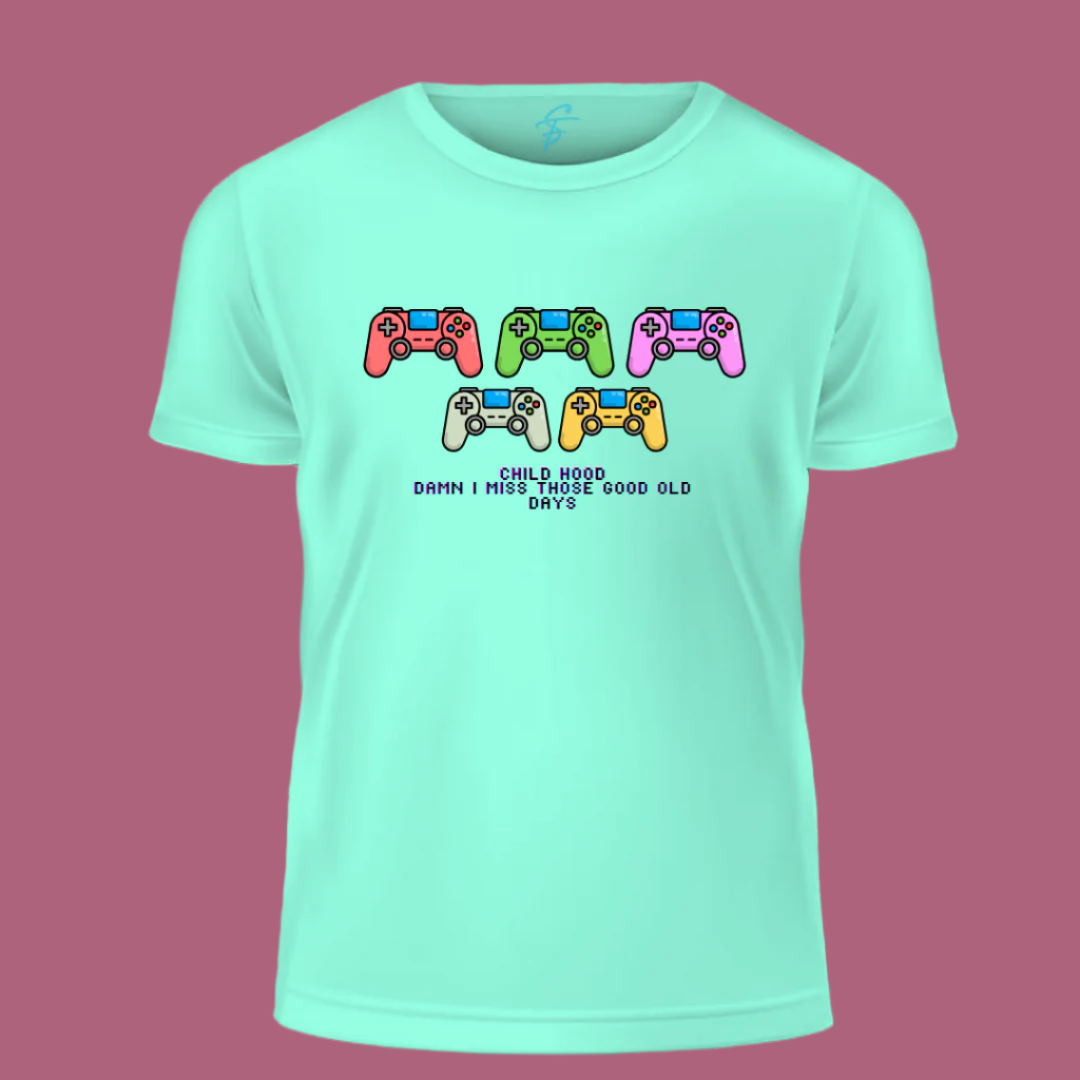 Retro Gamer Forever - Vibe Wear T-Shirt, 100% Cotton