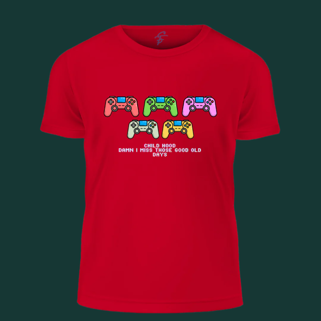 Retro Gamer Forever - Vibe Wear T-Shirt, 100% Cotton