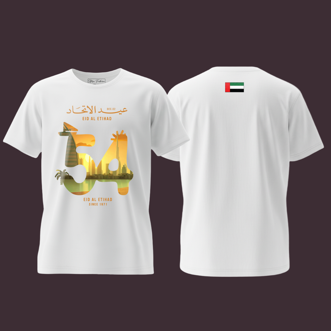Family Twinning T-Shirts –Spirit of 54: Honoring Eid Al Etihad