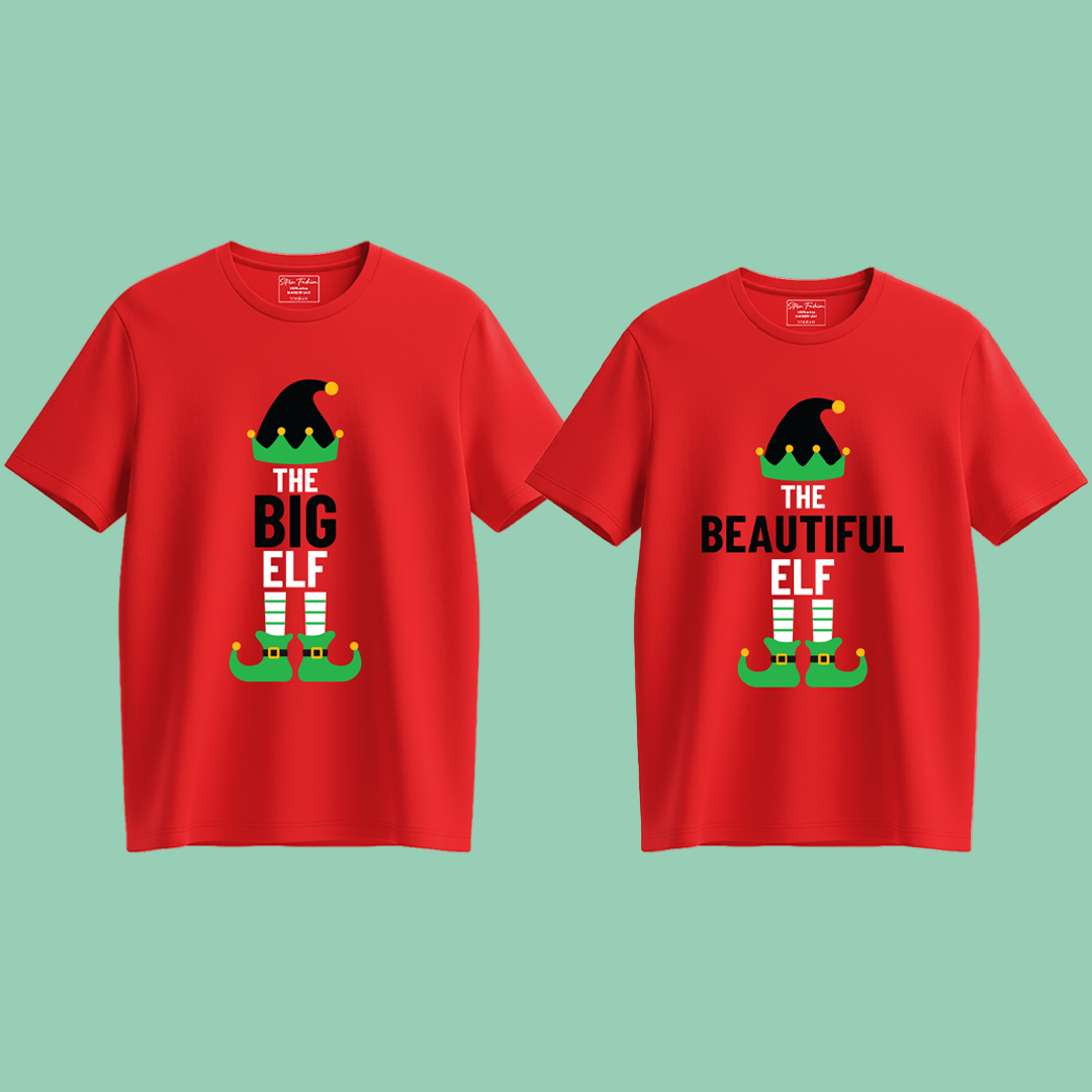 THE ELF FAMILY TSHIRT FOR FAMILY | ELF TSHIRT INDIVIDUAL- 1PCS