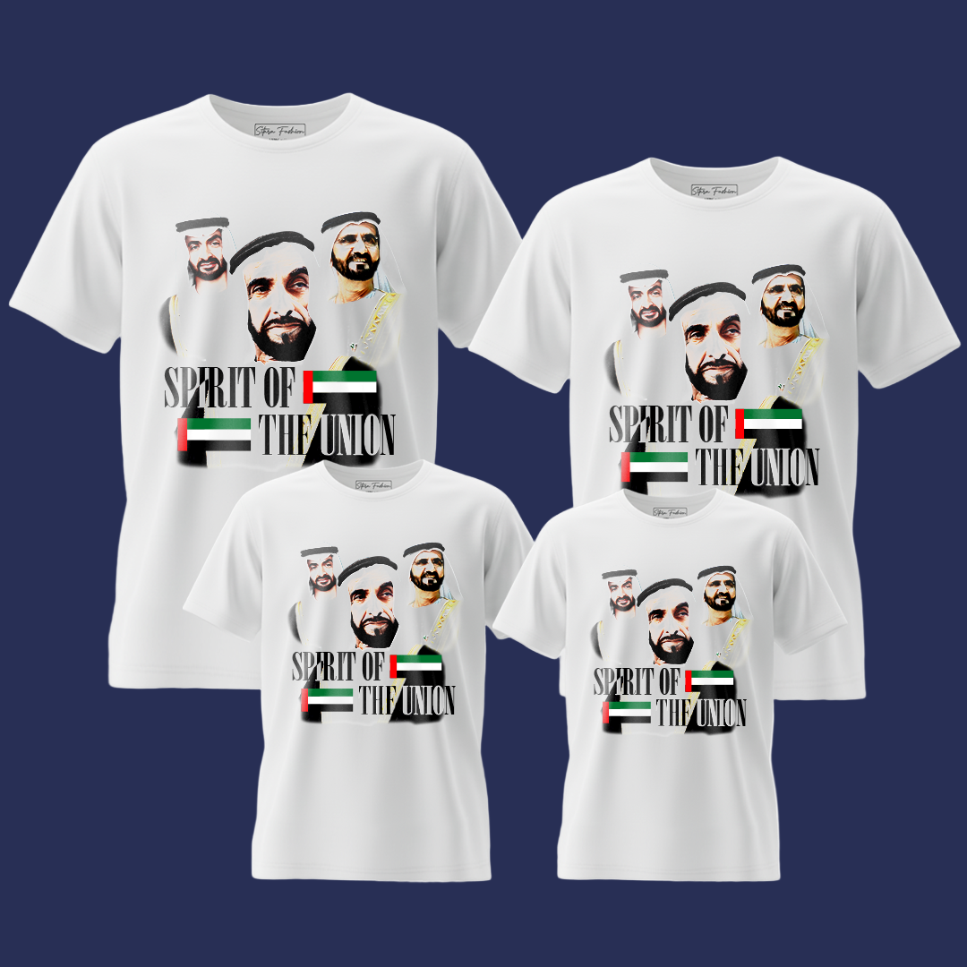 UAE National Day Unisex T-Shirt – “Spirit of the Union” Twinning Edition