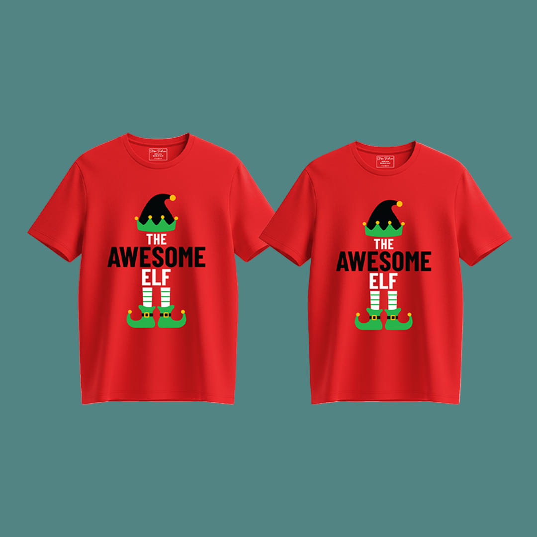 THE ELF FAMILY TSHIRT FOR FAMILY | ELF TSHIRT INDIVIDUAL- 1PCS