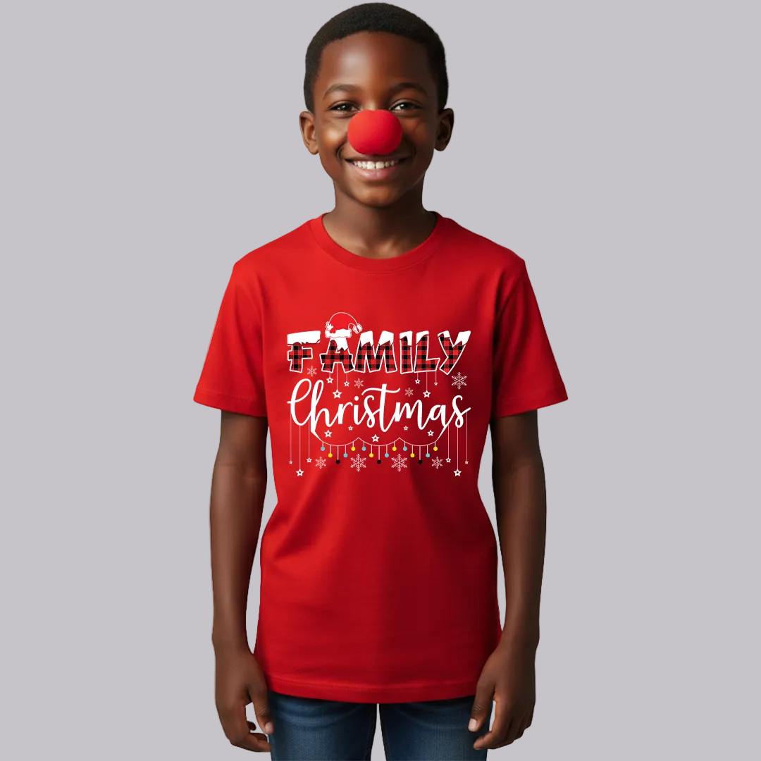 Family Christmas Tees - Christmas vibes T-shirt for family