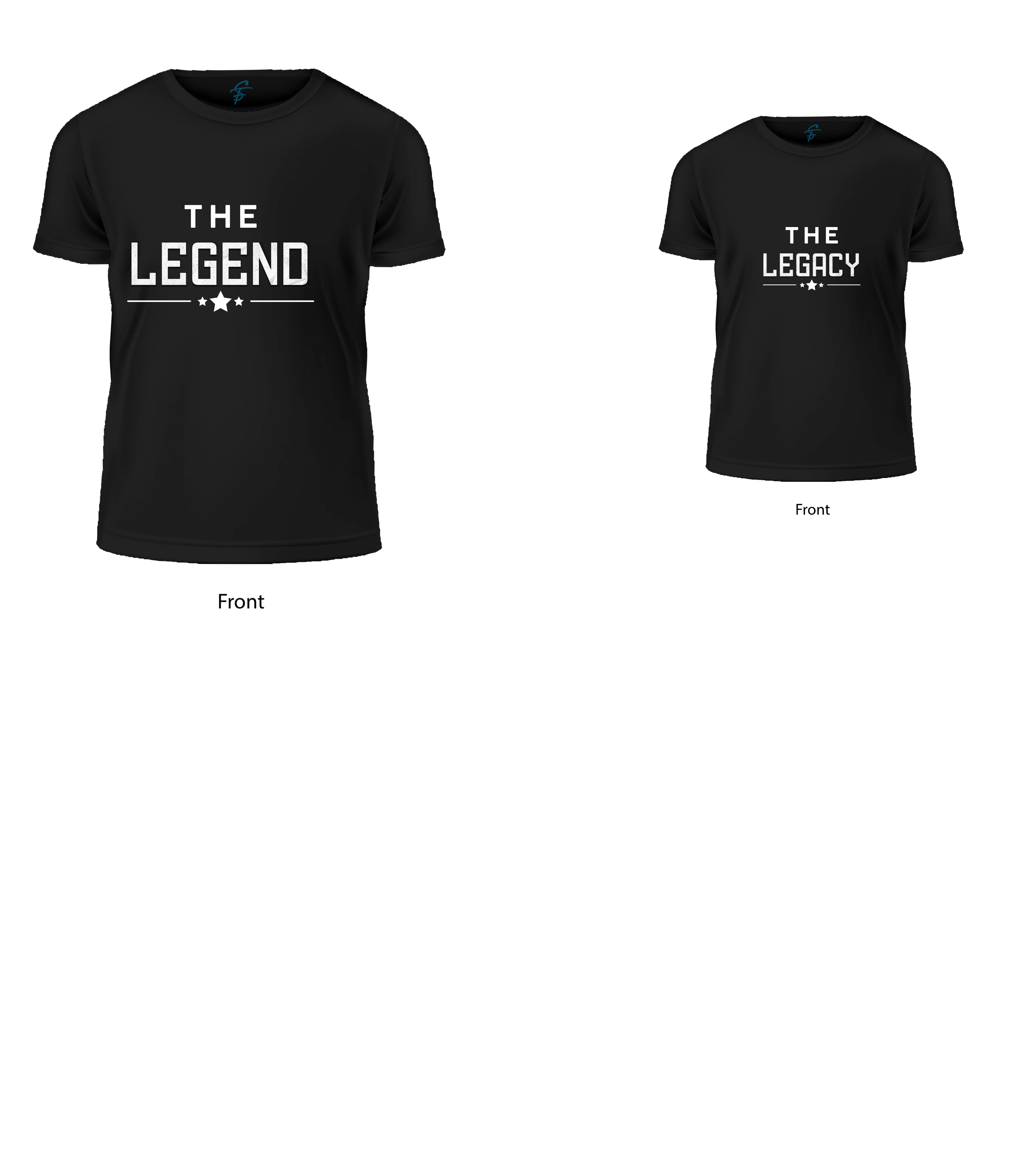Father's Day Twinning T-Shirt Set – Legend & Legend In Training