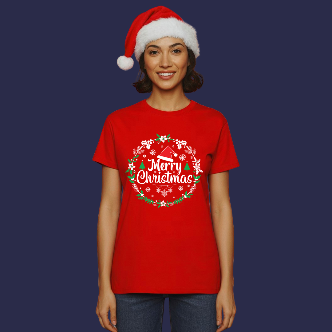 Christmas Photo Prop Outfit | Casual Holiday Graphic T-Shirt Matching Family outfit