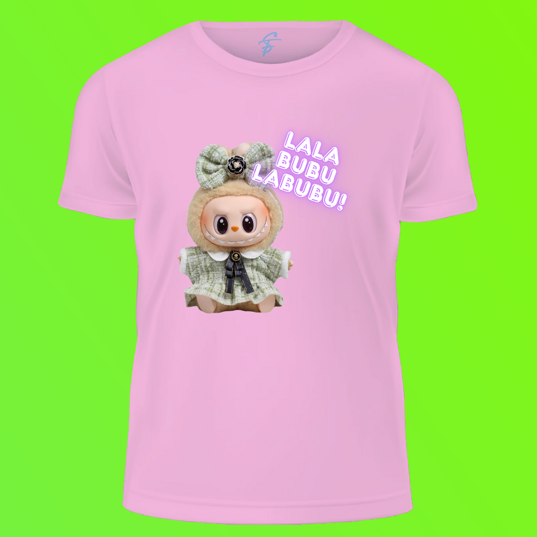 LALA BUBU LABUBU!! T-Shirt, 100% Cotton