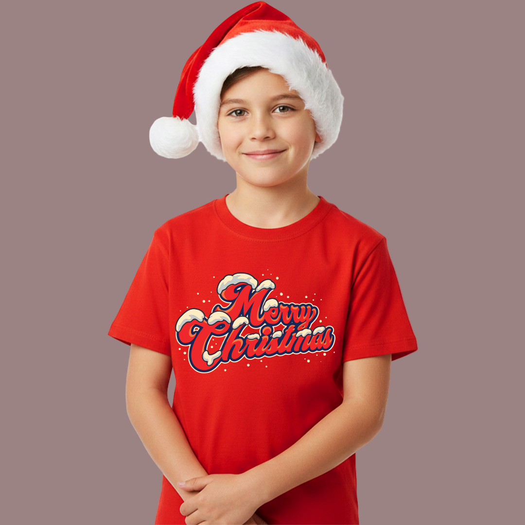 Snow-Top Merry Christmas Matching  T-Shirts | Christmas T-shirts |