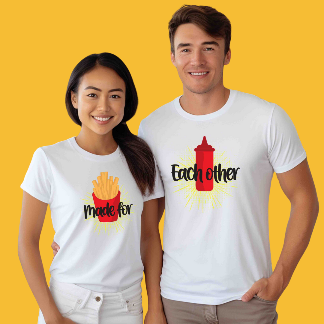 MADE FOR EACH OTHER TSHIRT - Couple
