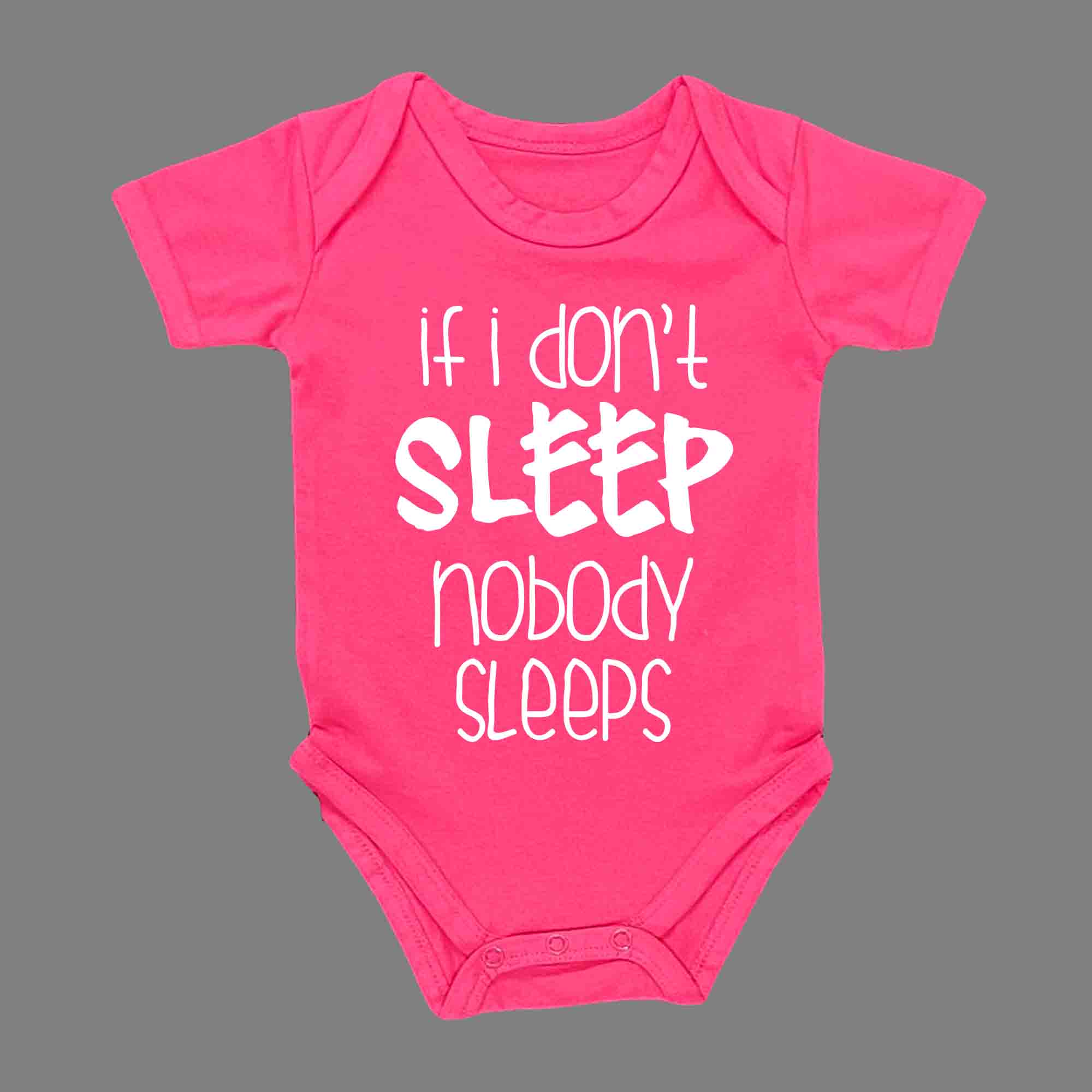 IF I DONT SLEEP BABY ROMPER - Infant Tees