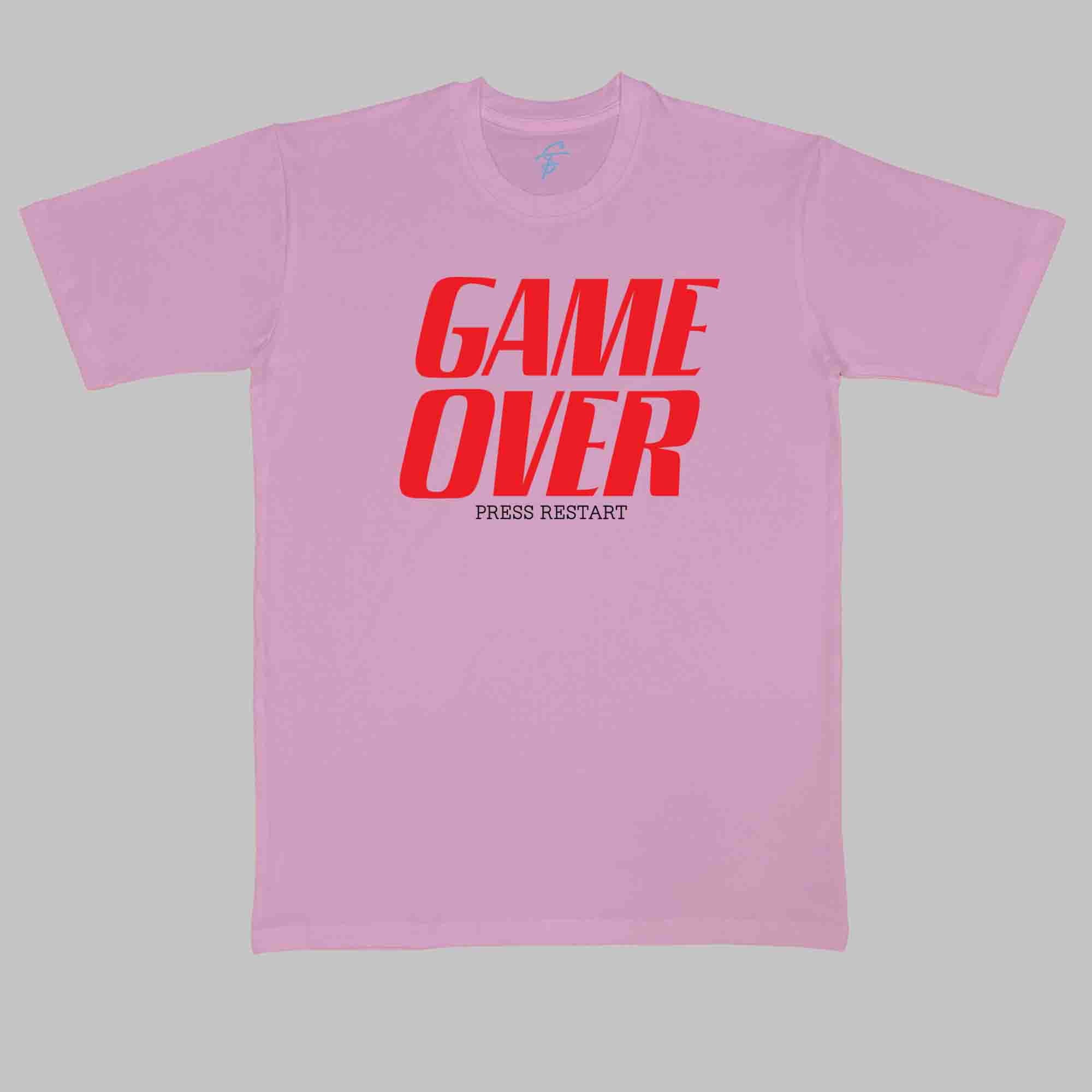 GAMEOVER TSHIRT - Cool Tees - Sitara Fashions