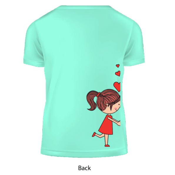Cartoon Love Design, Set of 2 PCS – Couple Tshirt for Couples