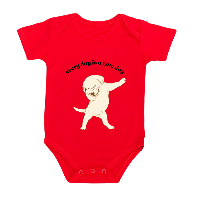 Every Day Is A New Day Romper – Infant Tees