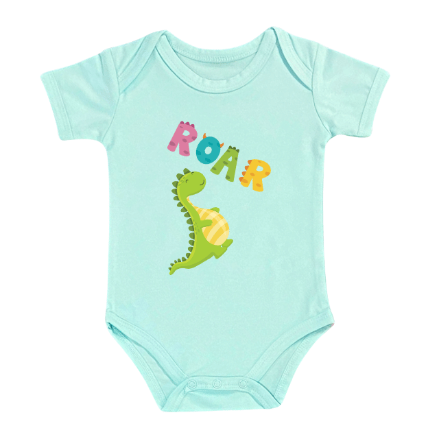 Roar Dino Kids Romper – Cute Dinosaur Design – Infant Tees