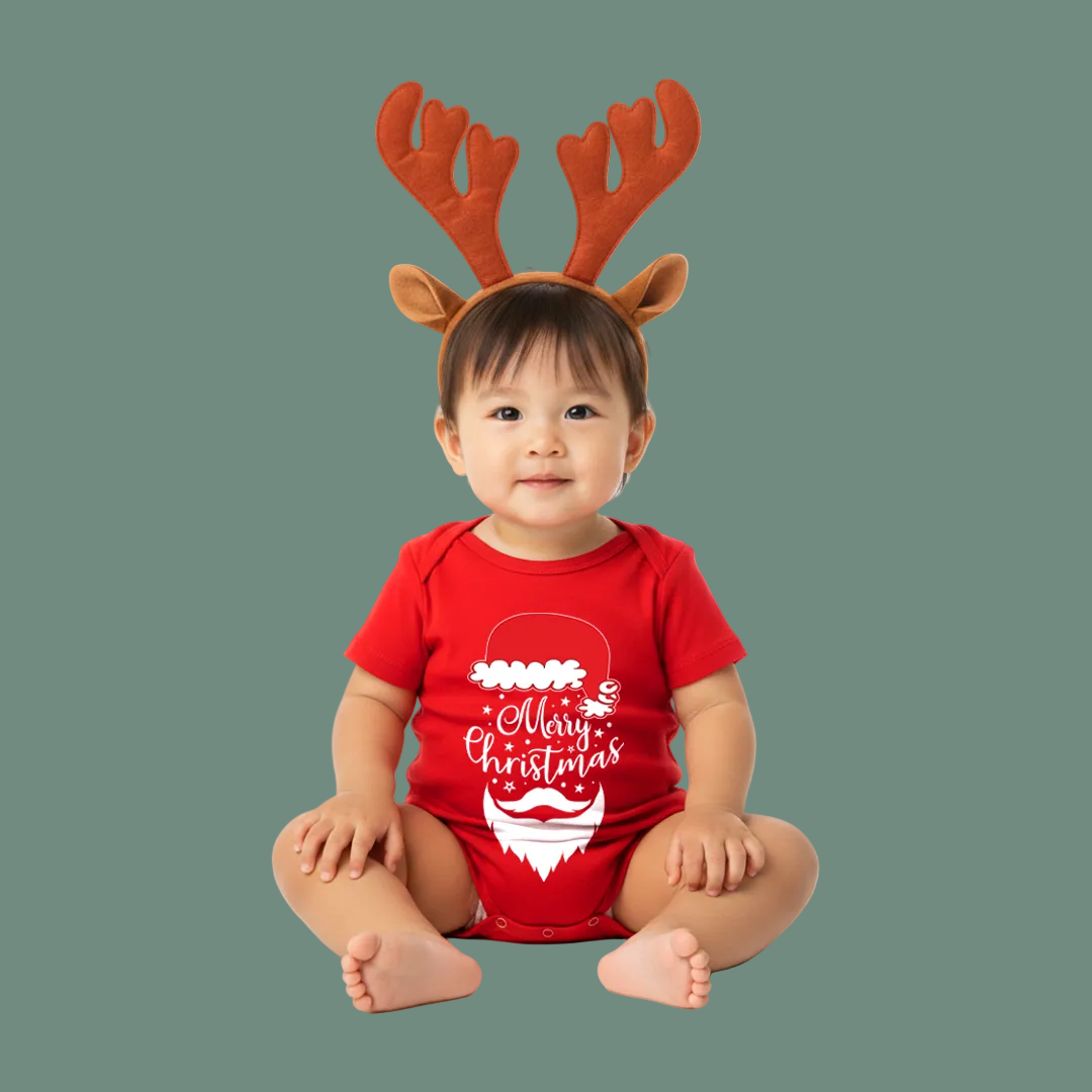 Adorable Family Christmas Photo Shoot Outfits | Merry Christmas Matching T-Shirts
