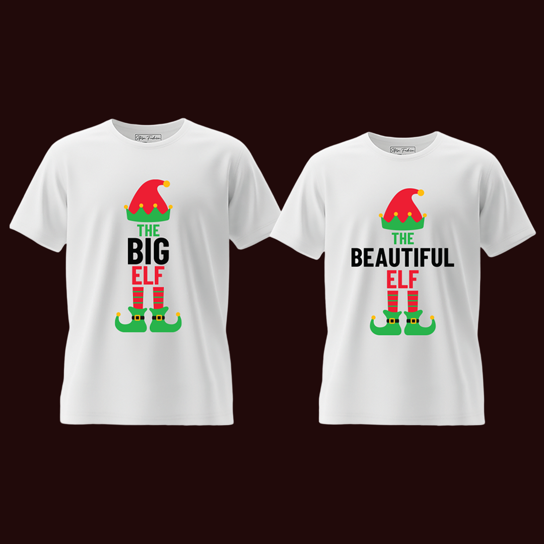 THE ELF FAMILY TSHIRT FOR FAMILY | ELF TSHIRT INDIVIDUAL- 1PCS