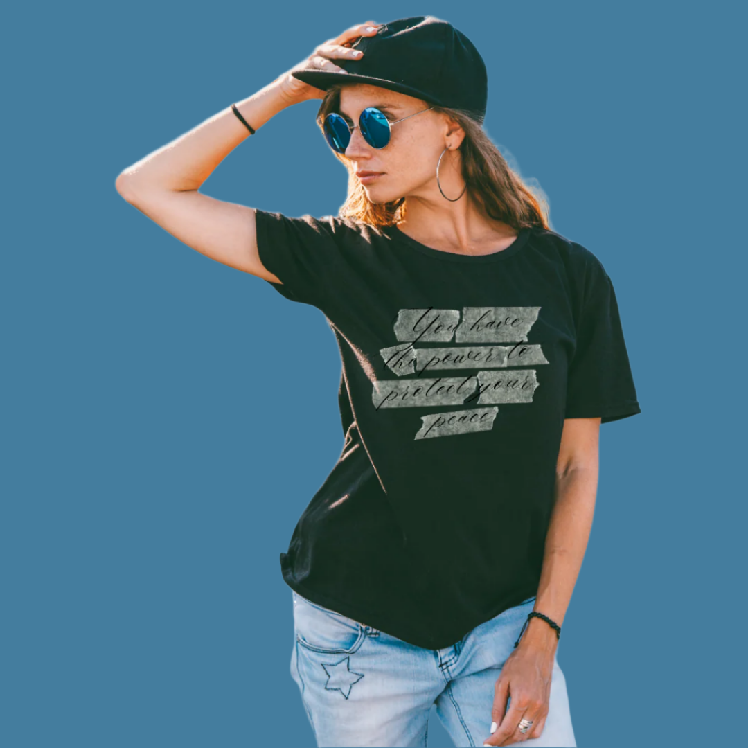 Inspirational Quote Graphic T-Shirt, 100% Cotton, Summer Collection