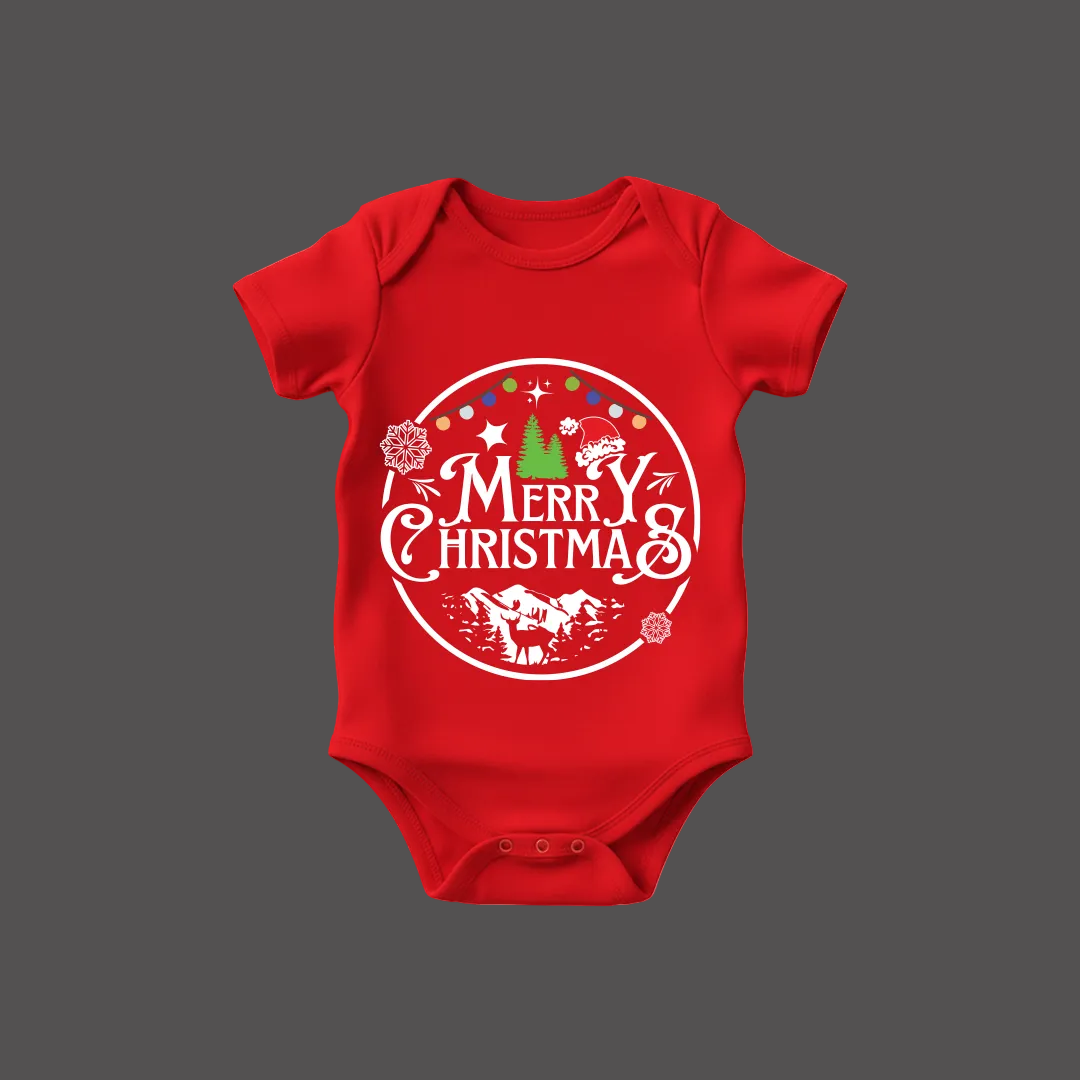 Festive Red & White 'Merry Christmas' Family T-Shirts | Holiday Wear & Gifts