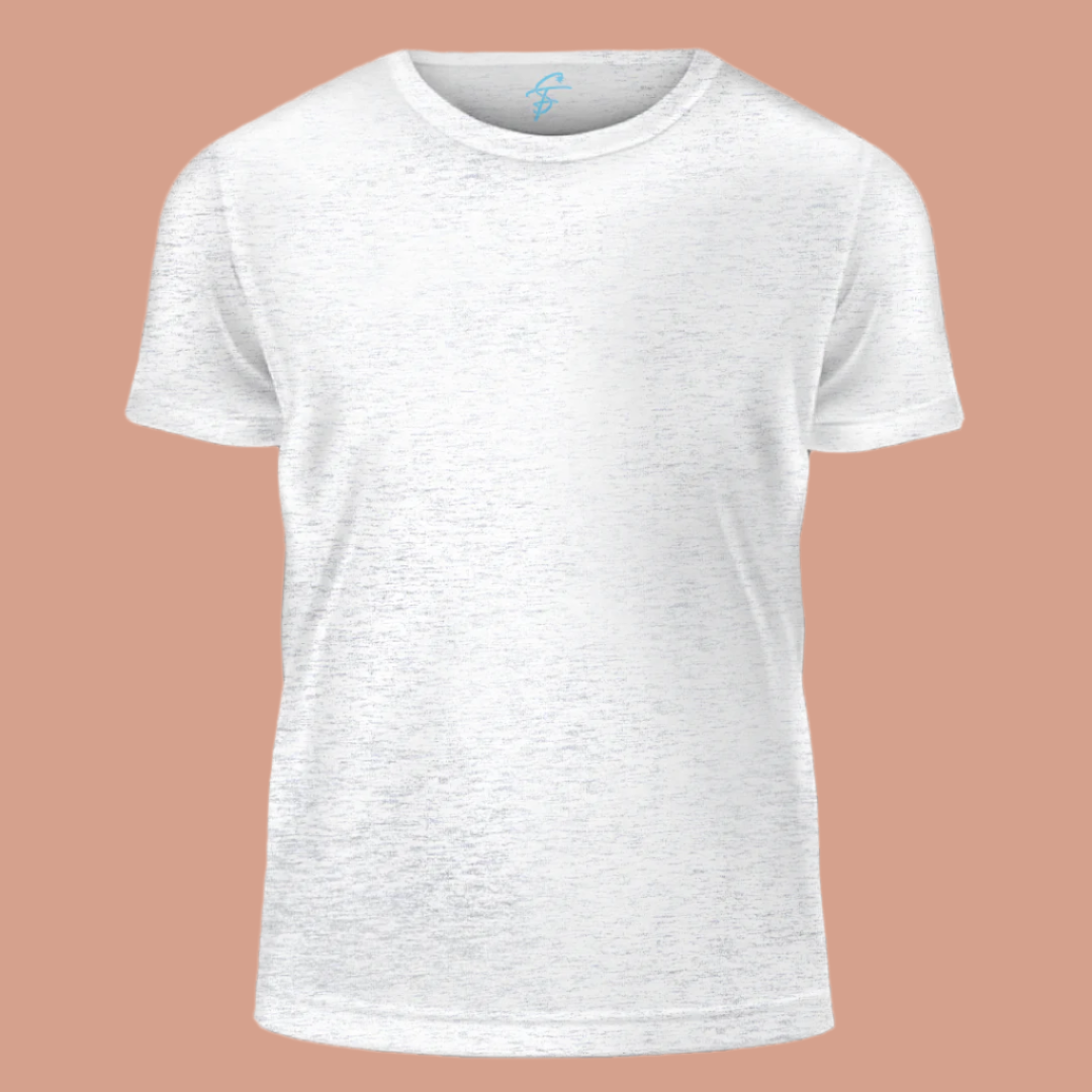 Short Sleeve T-shirt (WHITE MILANGE)