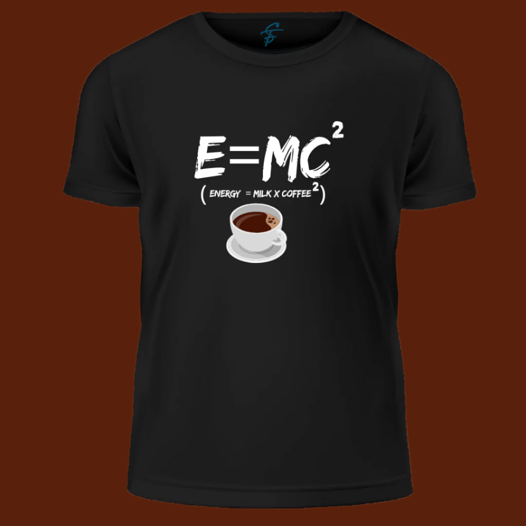 Coffee gives you Energy- Vibe Wear T-Shirt, 100% Cotton