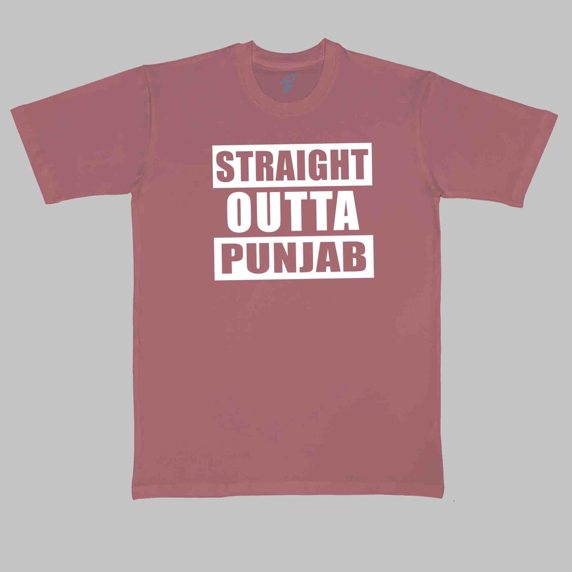 STRAIGHT OUTTA PUNJAB TSHIRT - Vibe Wear