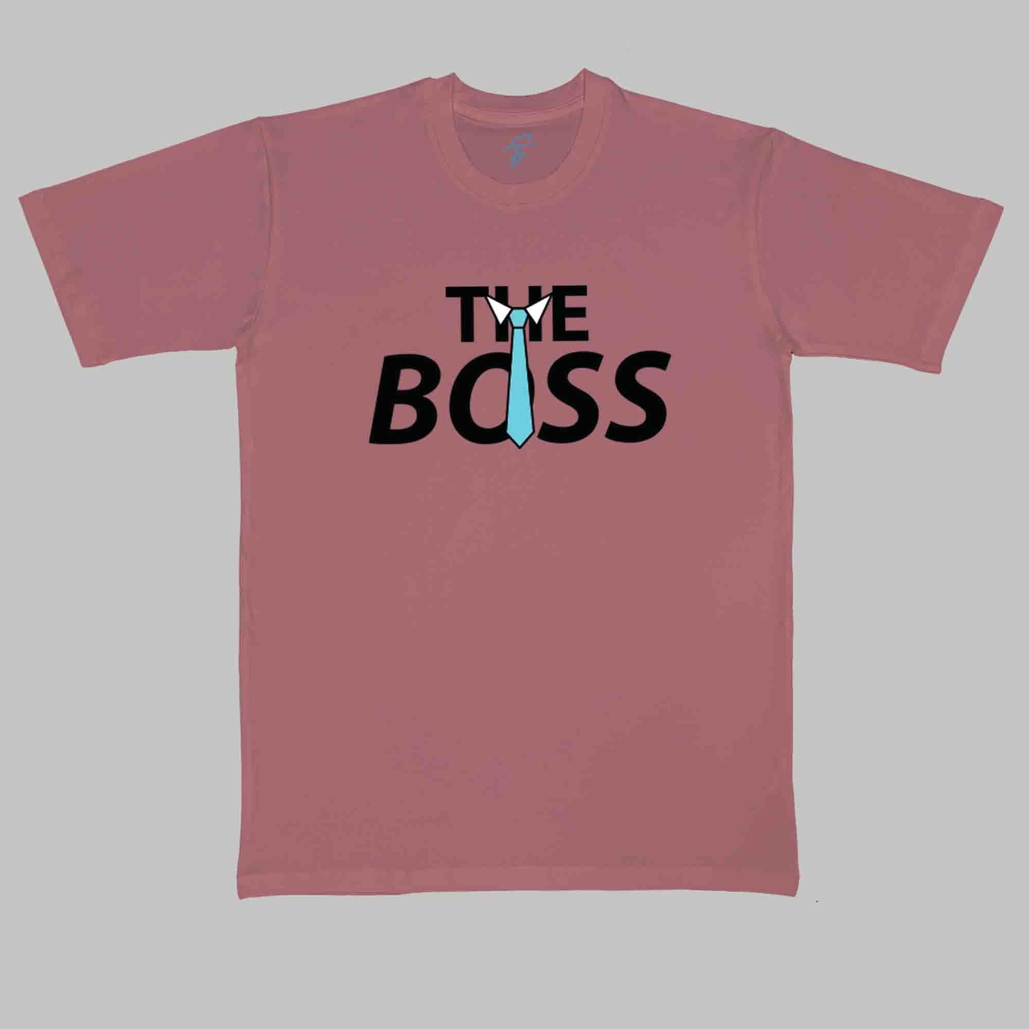 THE BOSS & THE REAL BOSS TSHIRT - Couple