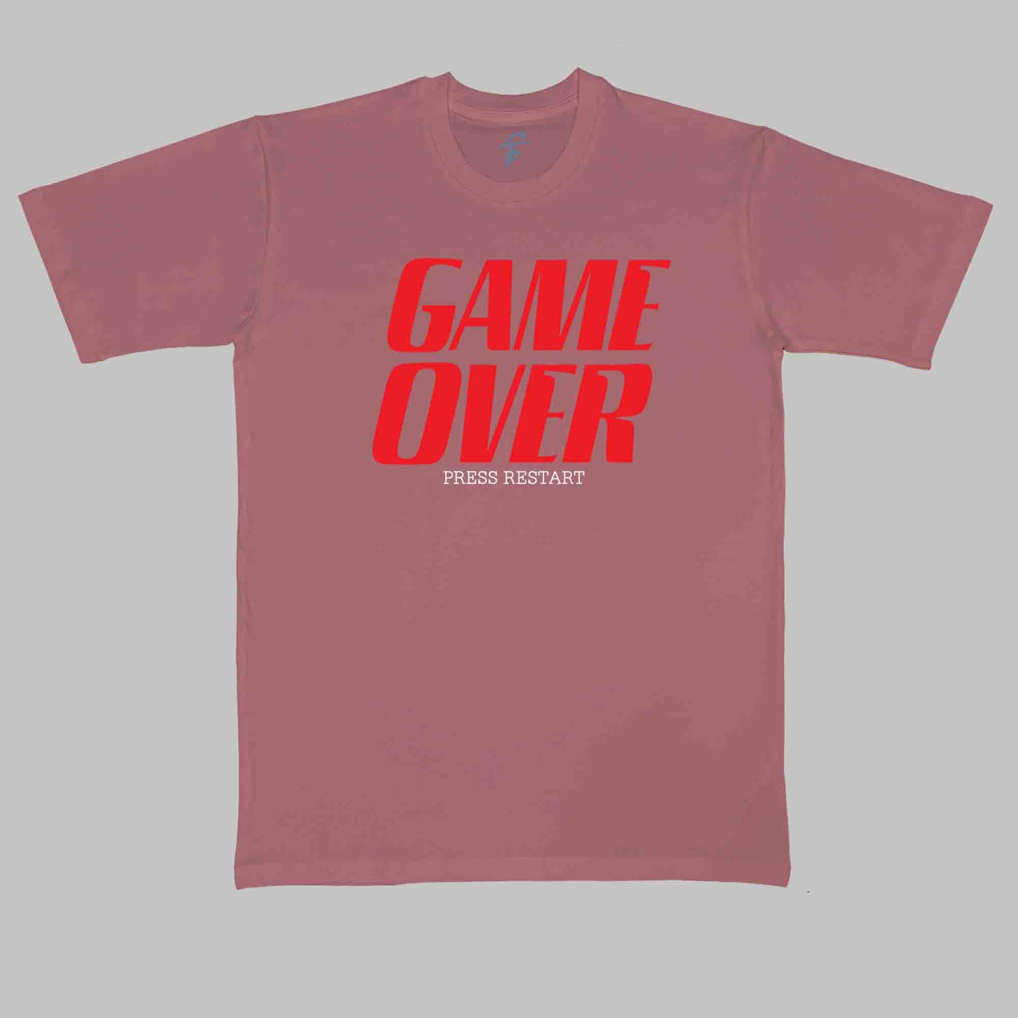 GAMEOVER TSHIRT - Cool Tees - Sitara Fashions