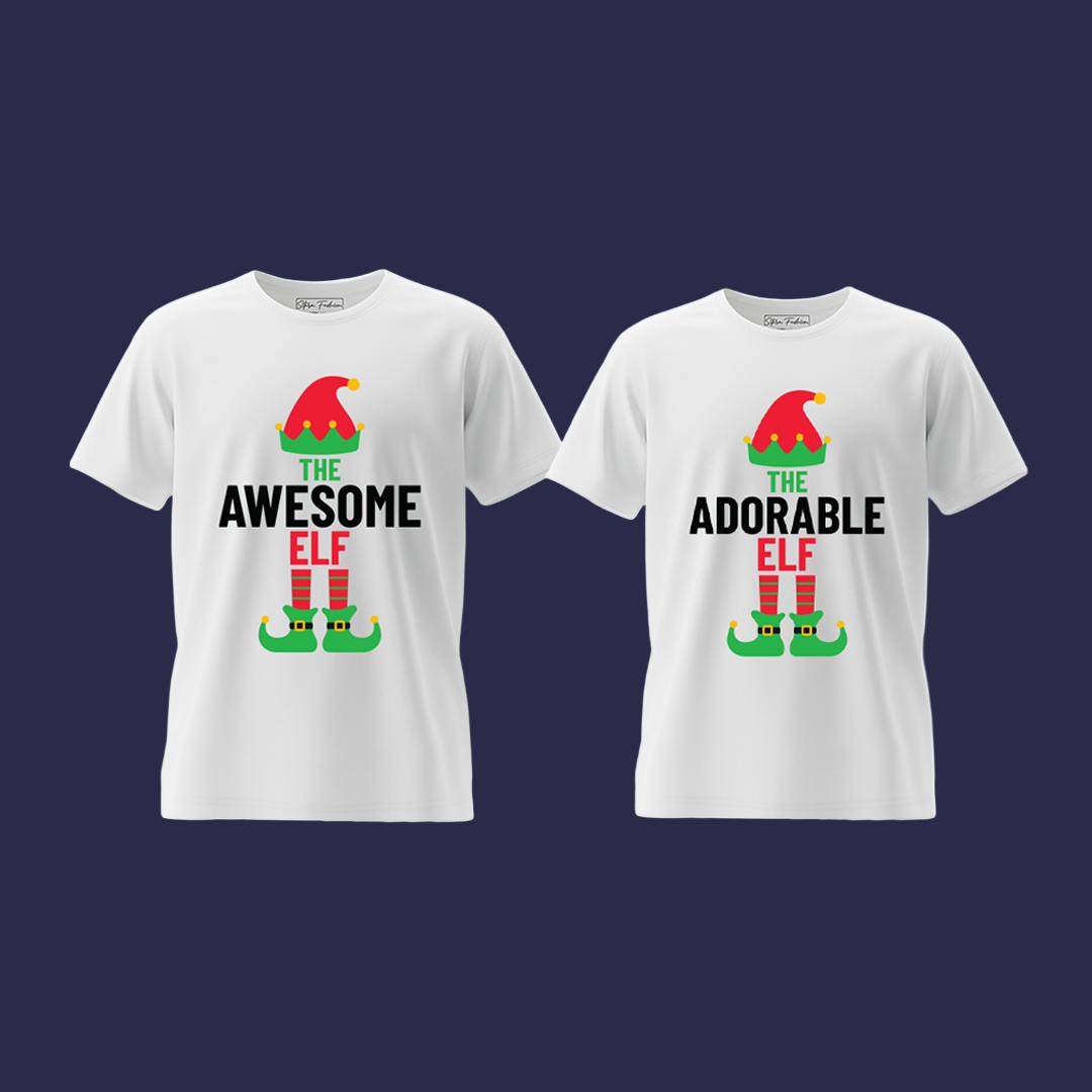 THE ELF FAMILY TSHIRT FOR FAMILY | ELF TSHIRT INDIVIDUAL- 1PCS