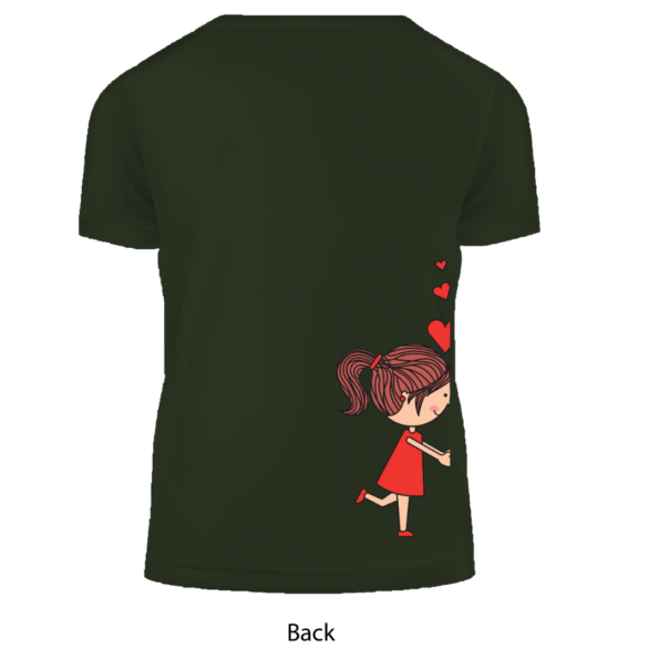 Cartoon Love Design, Set of 2 PCS – Couple Tshirt for Couples