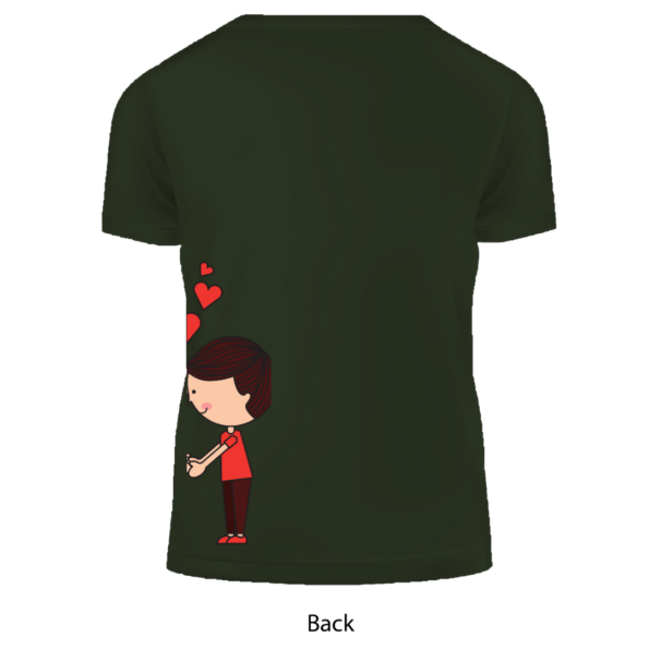 Cartoon Love Design, Set of 2 PCS – Couple Tshirt for Couples