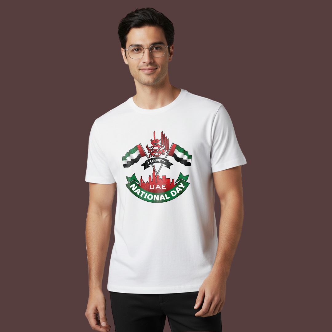 Family Matching T-Shirts – Happy UAE National Day Unisex Design