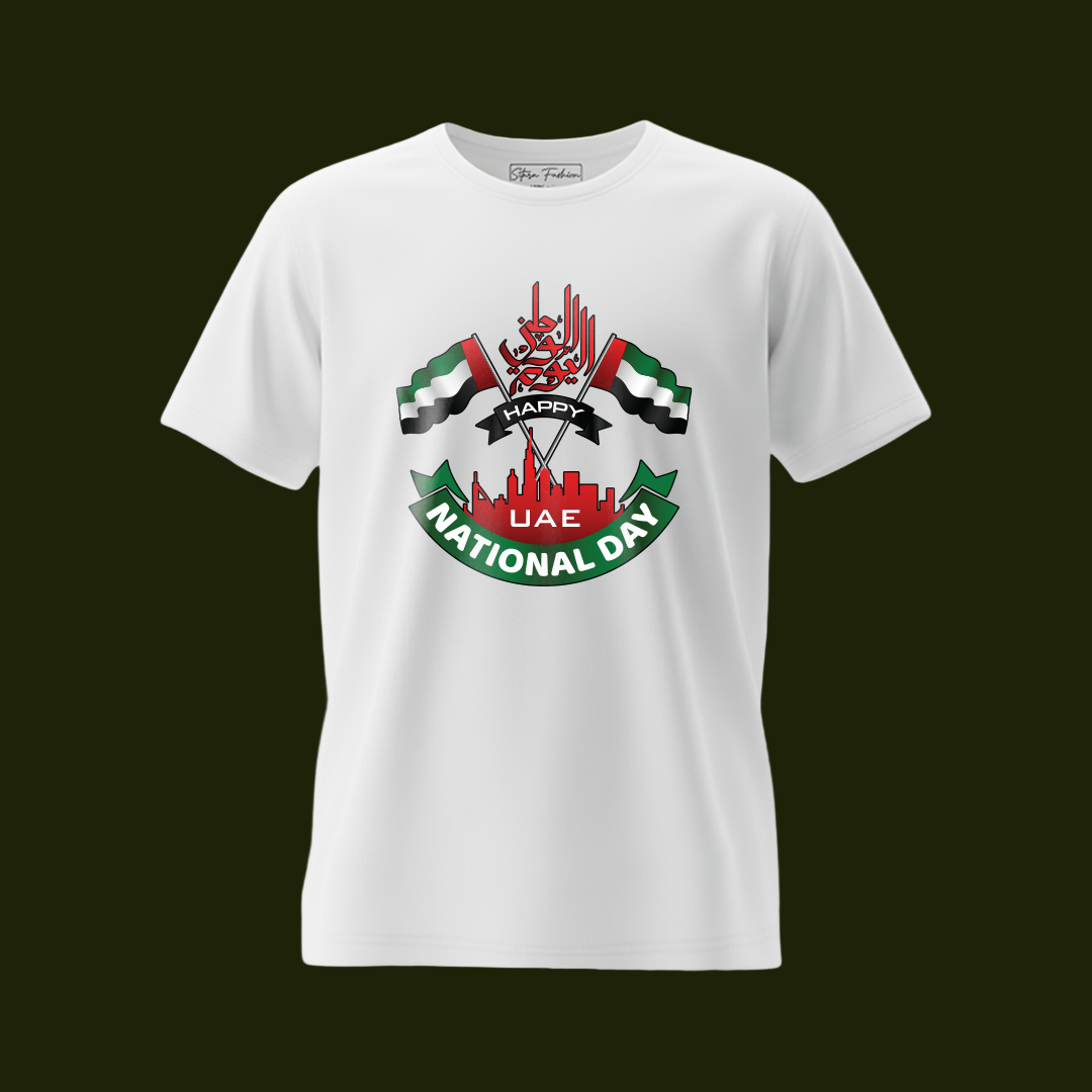 Family Matching T-Shirts – Happy UAE National Day Unisex Design