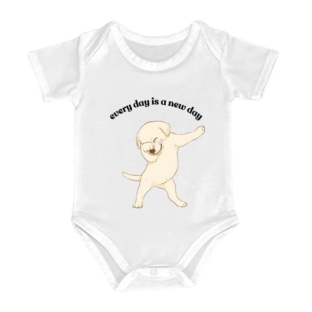 Every Day Is A New Day Romper – Infant Tees