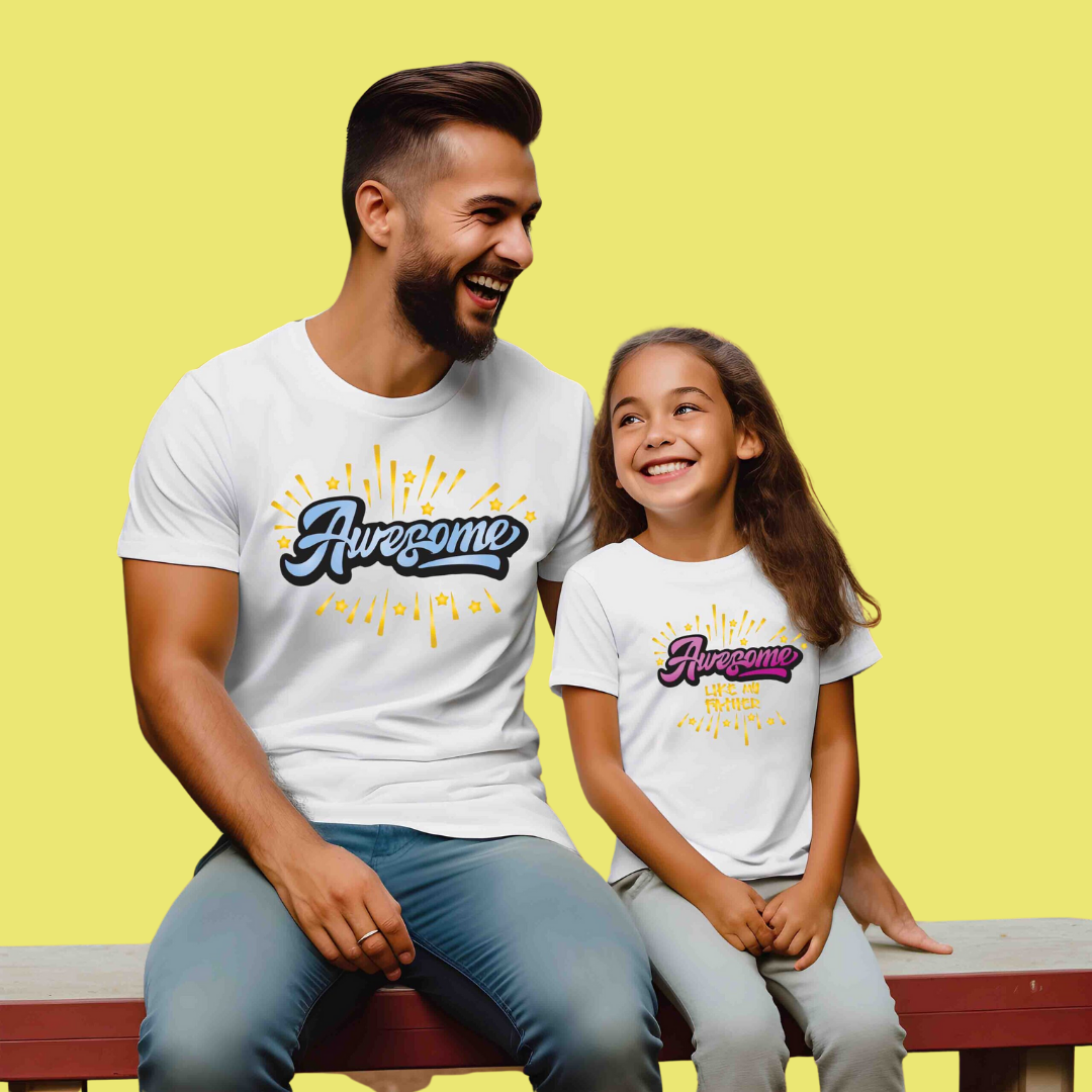 AWESOME LIKE - FATHER & KIDS