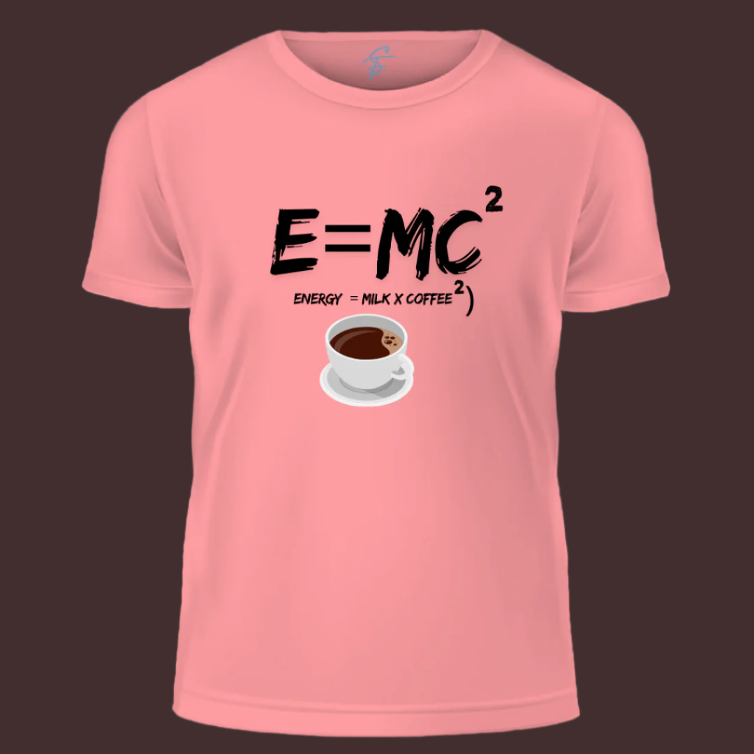 Coffee gives you Energy- Vibe Wear T-Shirt, 100% Cotton