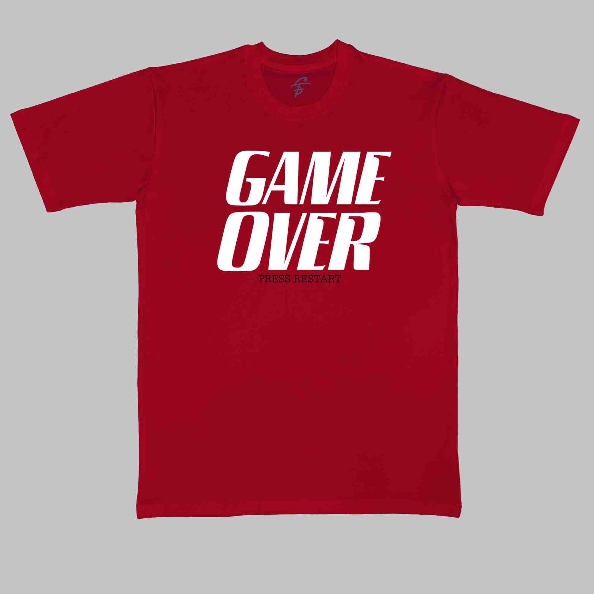 GAMEOVER TSHIRT - Cool Tees - Sitara Fashions