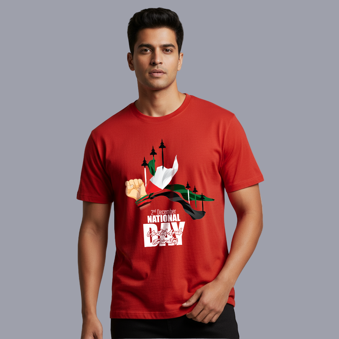 UAE National Day Graphic Tees for Unisex