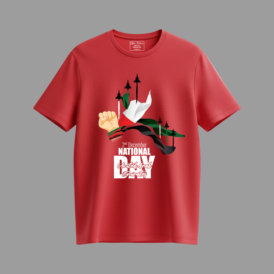 UAE National Day Graphic Tees for Unisex