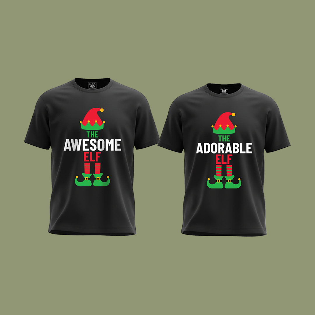 THE ELF FAMILY TSHIRT FOR FAMILY | ELF TSHIRT INDIVIDUAL- 1PCS