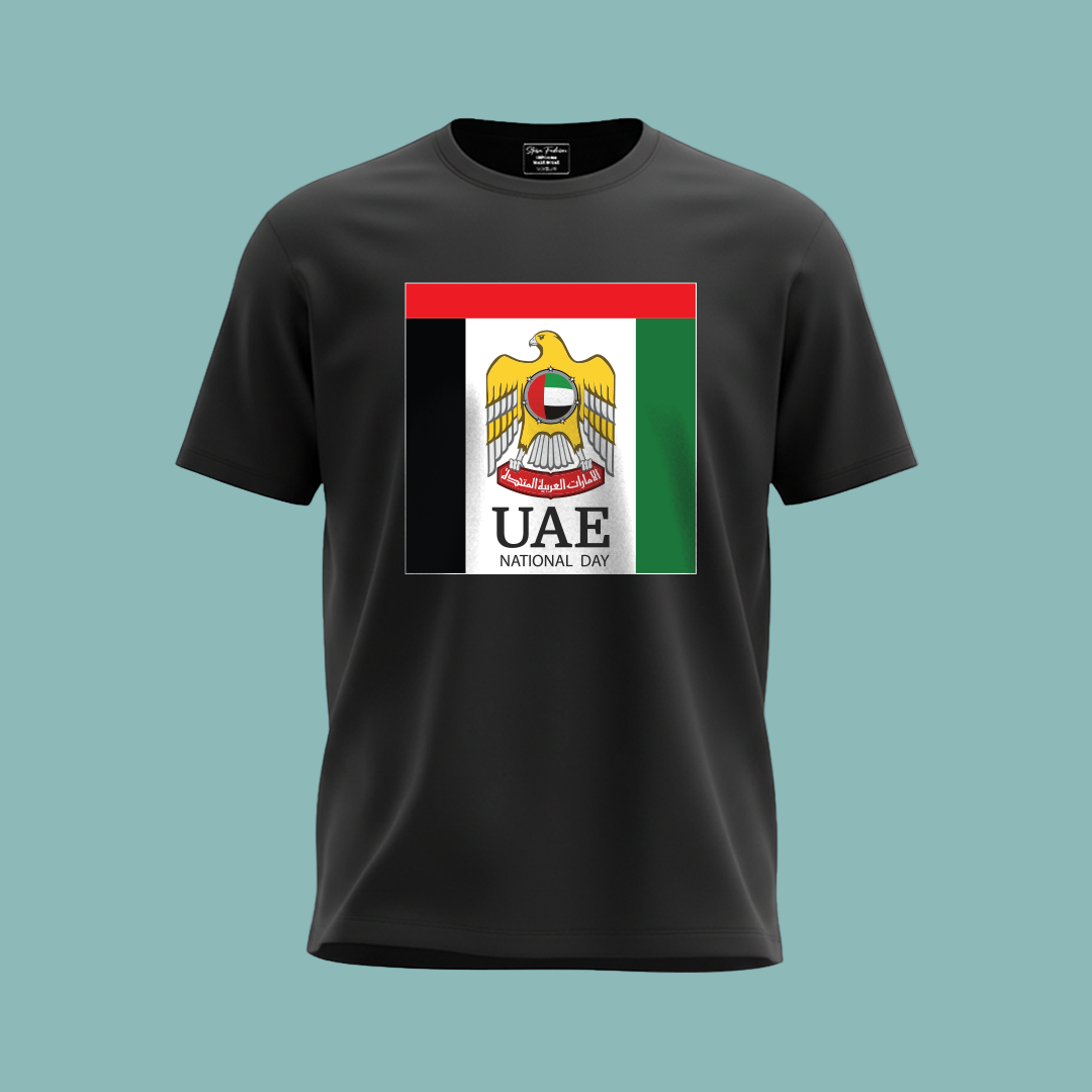 UAE National Day Family T-Shirts – Emblem & Flag Edition