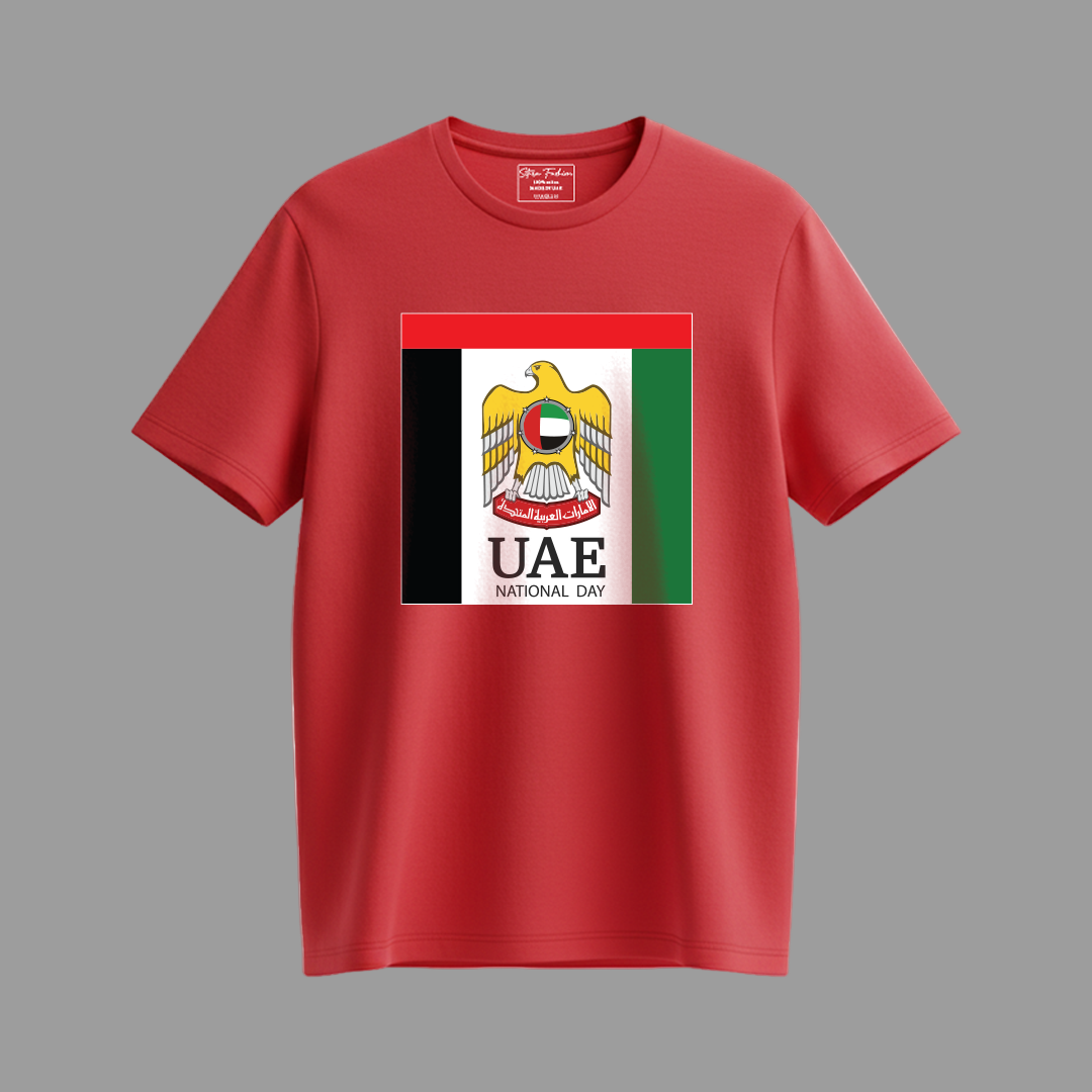 UAE National Day Family T-Shirts – Emblem & Flag Edition