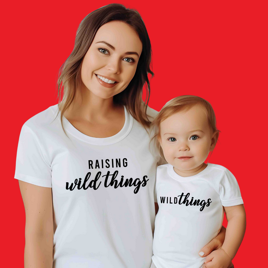 RAISING WILD TSHIRT - Mom & Me