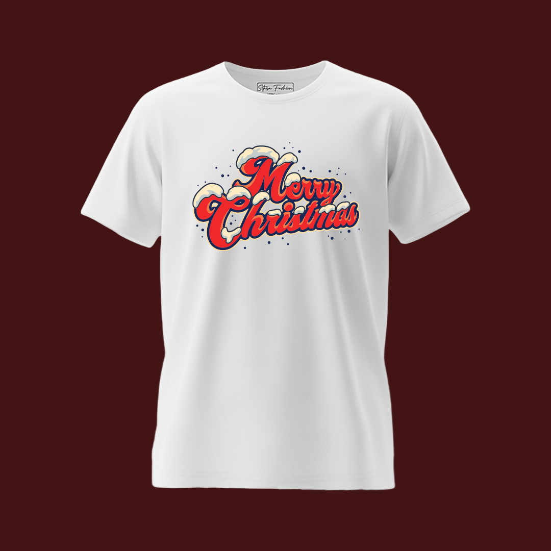 Snow-Top Merry Christmas Matching  T-Shirts | Christmas T-shirts |