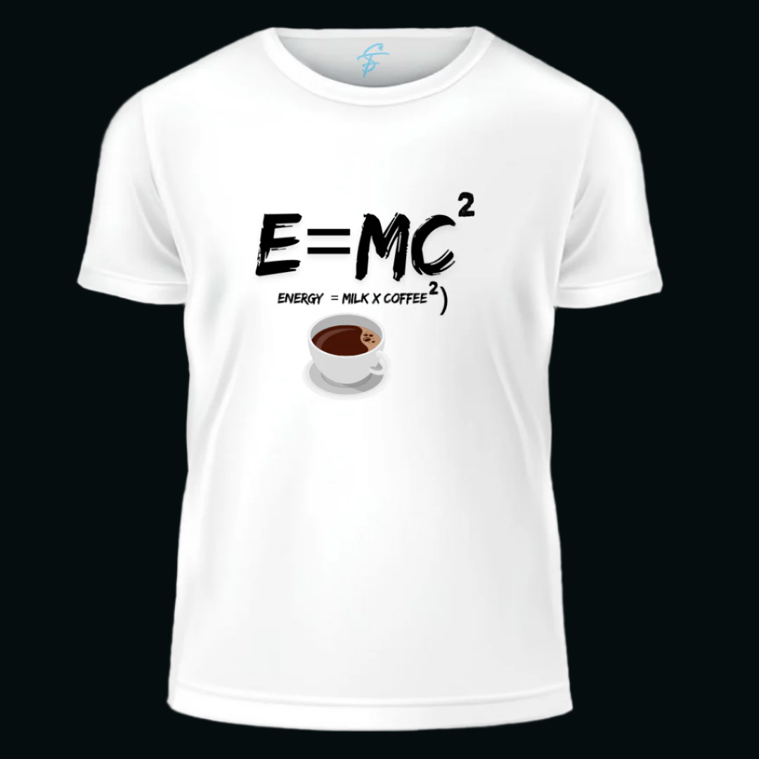 Coffee gives you Energy- Vibe Wear T-Shirt, 100% Cotton